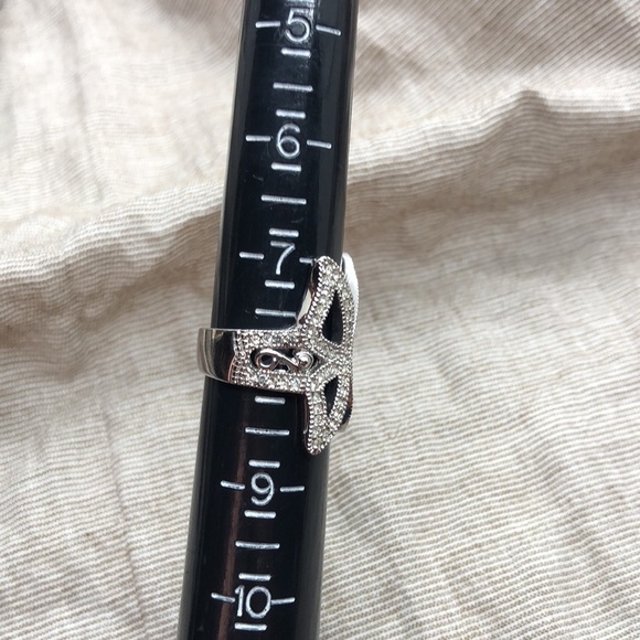 Y2K Butterfly Rhinestone Ring - Picture 8 of 10